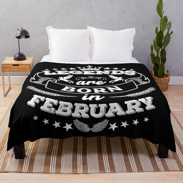Item preview, Legends are born in February designed and sold by Beefytee.