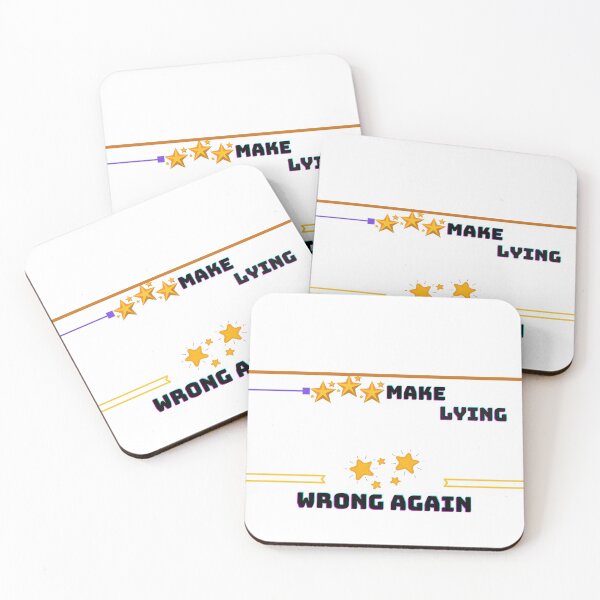 Item preview, Make Lying Wrong Again designed and sold by The Full Cart.