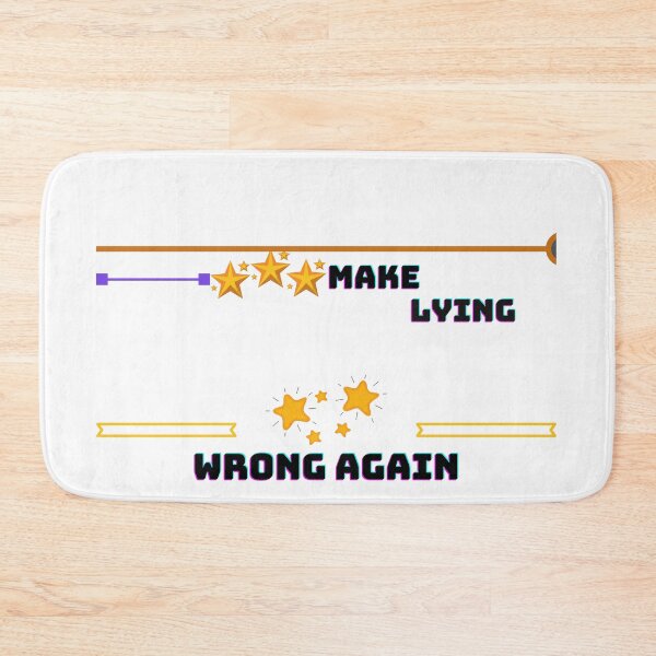Item preview, Make Lying Wrong Again designed and sold by The Full Cart.
