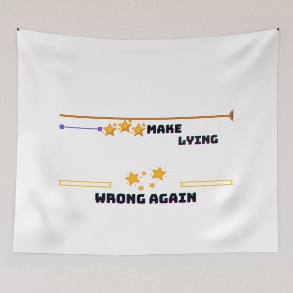 Item preview, Make Lying Wrong Again designed and sold by The Full Cart.