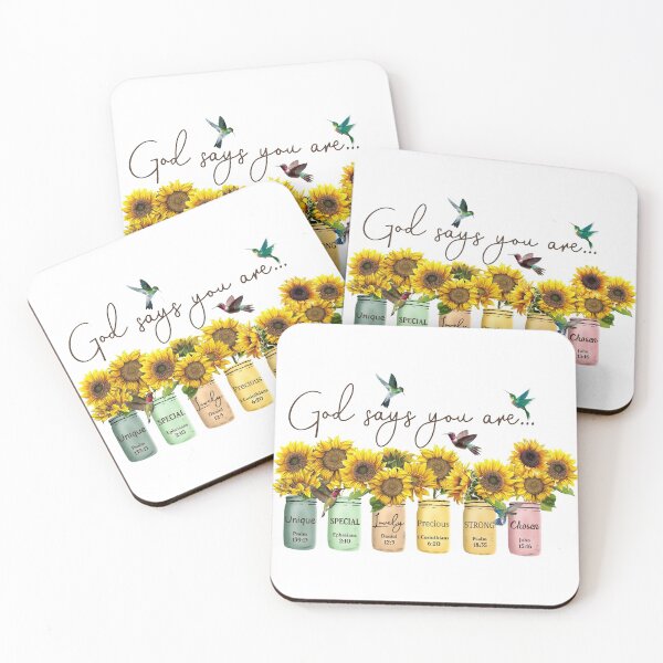 Item preview, God says you are sunflower bird designed and sold by Kennedyisaac.