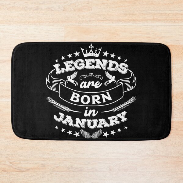 Item preview, Legends are born in January designed and sold by Beefytee.