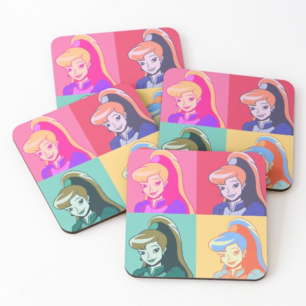 Aperçu de l'œuvre Multicolor Gwen - Andy Warhol Style Jewel Riders Retro Rainbow Art | Madonna créée et vendue par The Jewel Riders Archive.