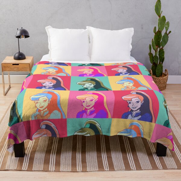 Aperçu de l'œuvre Multicolor Gwen - Andy Warhol Style Jewel Riders Retro Rainbow Art | Madonna créée et vendue par The Jewel Riders Archive.