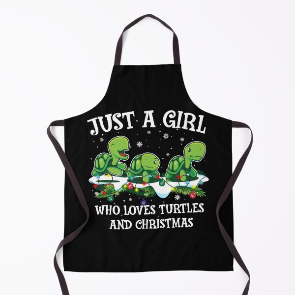 Item preview, Cute Girl Loves Turtle Christmas Shirt Santa Sea Turtles Lovers Ocean Protector T Shirt designed and sold by tuanitus.