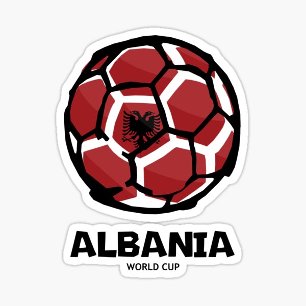 KF Tirana Albania Soccer Football Car Bumper Sticker Decal 3'' x 5