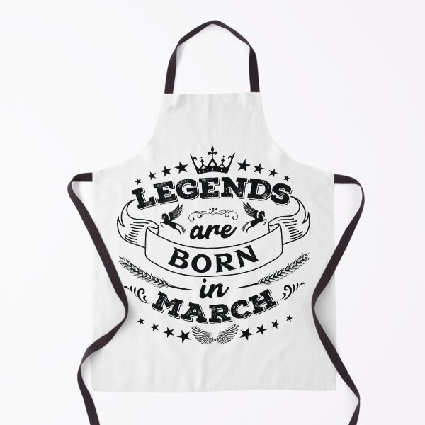 Item preview, Legends are born in March designed and sold by Beefytee.