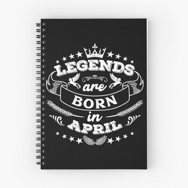 Item preview, Legends are born in April designed and sold by Beefytee.