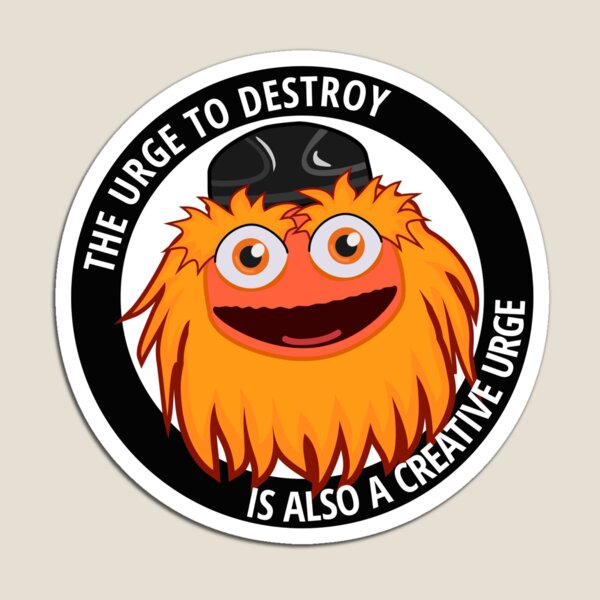 Gritty, the Hockey Mascot and Meme Machine, Celebrated His First