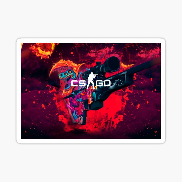 "Hyper Beast CSGO" Sticker for Sale by excusememood Redbubble