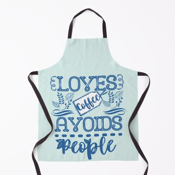 Item preview, Loves coffee avoids people designed and sold by Nyanko-Sempai.