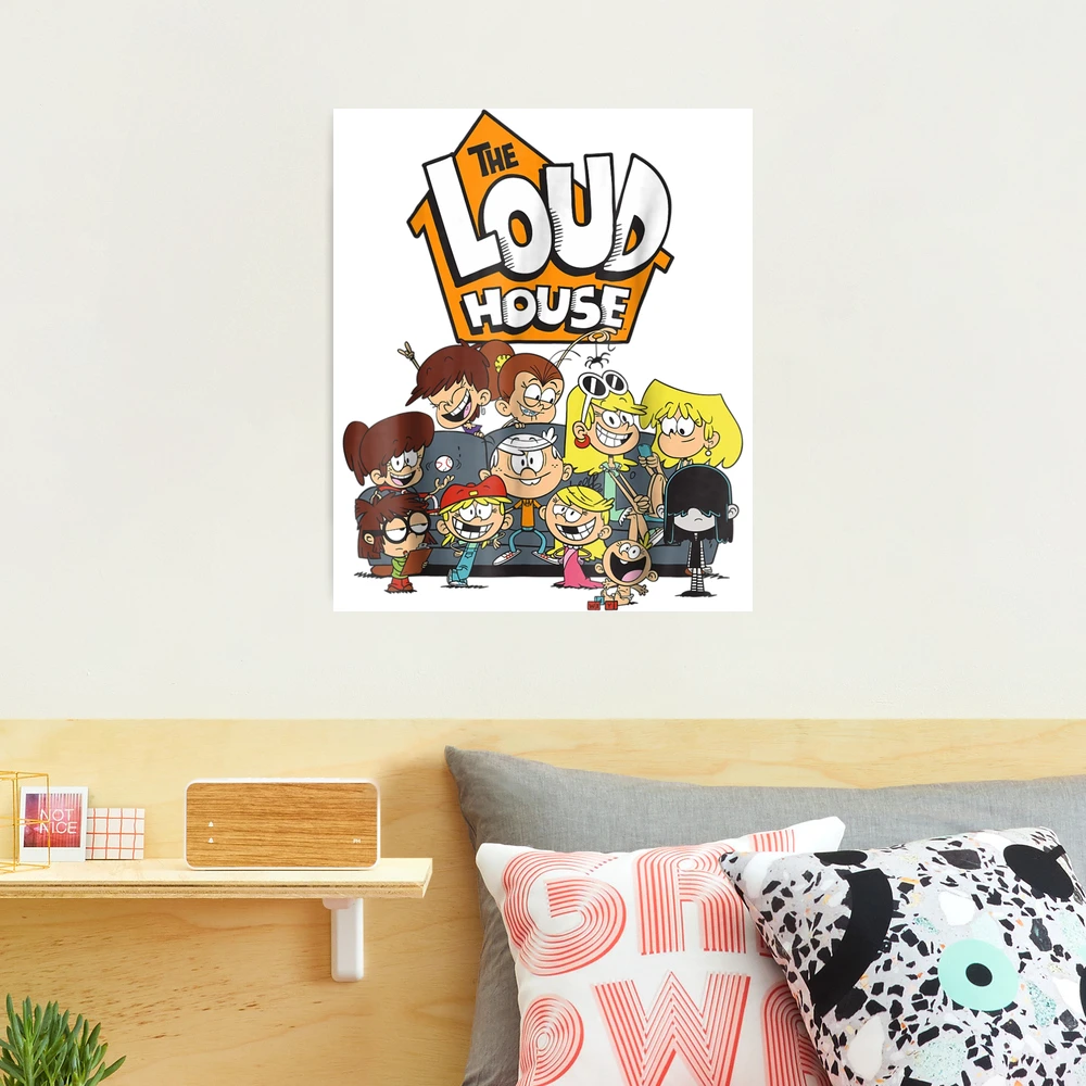 Lámina fotográfica for Sale con la obra «Nickelodeon The Loud House  Personaje» de PanXuegang | Redbubble