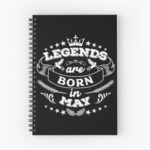 Item preview, Legends are born in May designed and sold by Beefytee.