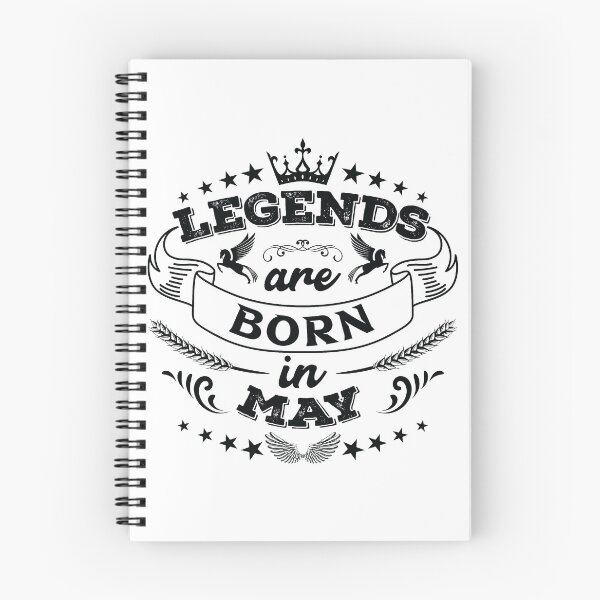 Item preview, Legends are born in May designed and sold by Beefytee.