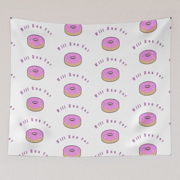 Item preview, Will Run For Donuts designed and sold by NancyArtDesigns.