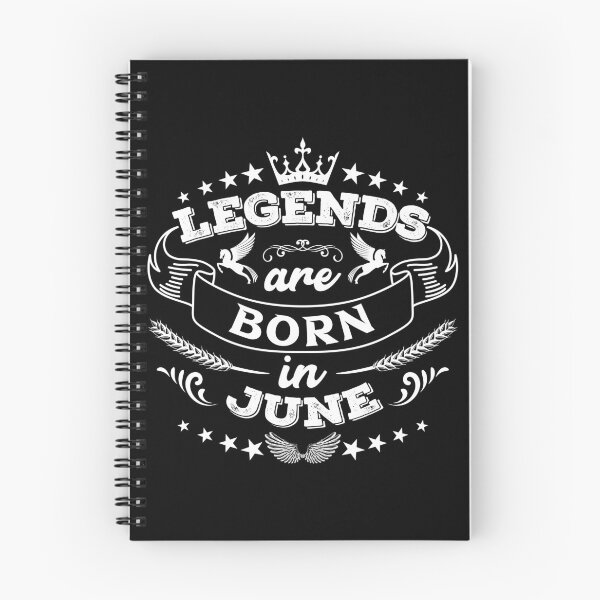 Item preview, Legends are born in June designed and sold by Beefytee.