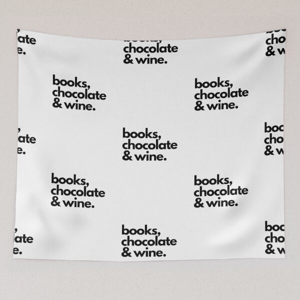 Item preview, Books Chocolate and Wine designed and sold by mcinnesstore.