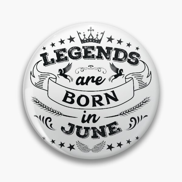 Item preview, Legends are born in June designed and sold by Beefytee.