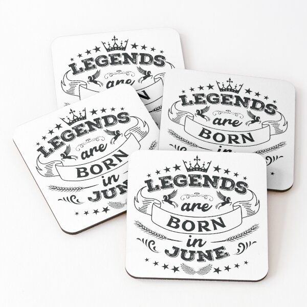 Item preview, Legends are born in June designed and sold by Beefytee.