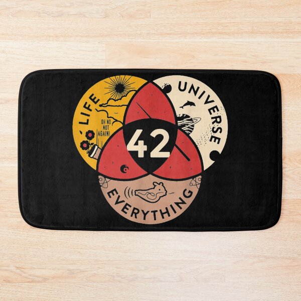 Item preview, 42 Answer to Life Universe and Everything science designed and sold by Kennedyisaac.