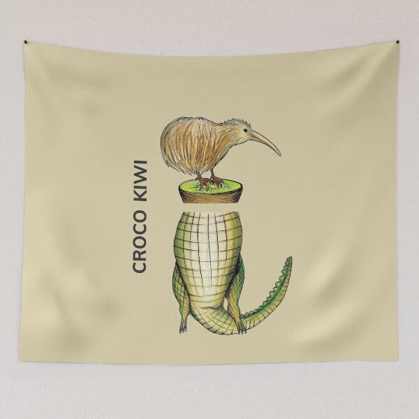 Item preview, CROCO KIWI by FrankenDuo creamy sand designed and sold by FrankenDuo.
