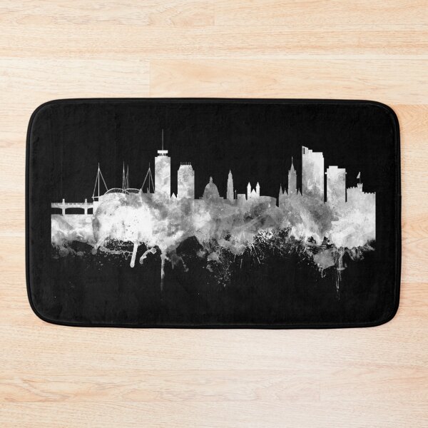 Artikelvorschau, Cardiff Wales Skyline entworfen und verkauft von ArtPrints.