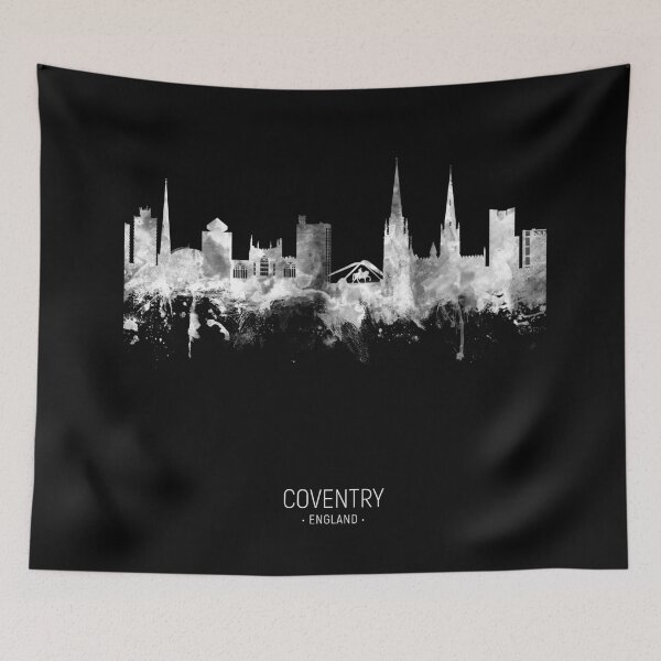 Item preview, Coventry England Skyline designed and sold by ArtPrints.