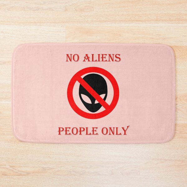 Item preview, No aliens, humans only designed and sold by helenkaiy.
