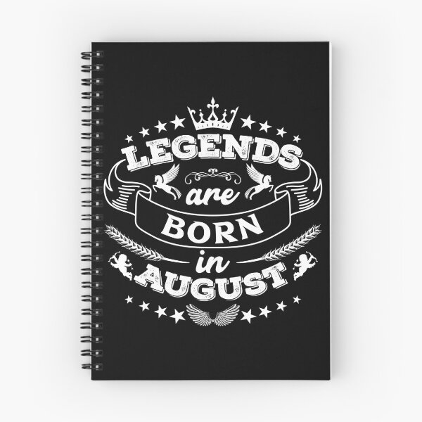 Item preview, Legends are born in August designed and sold by Beefytee.