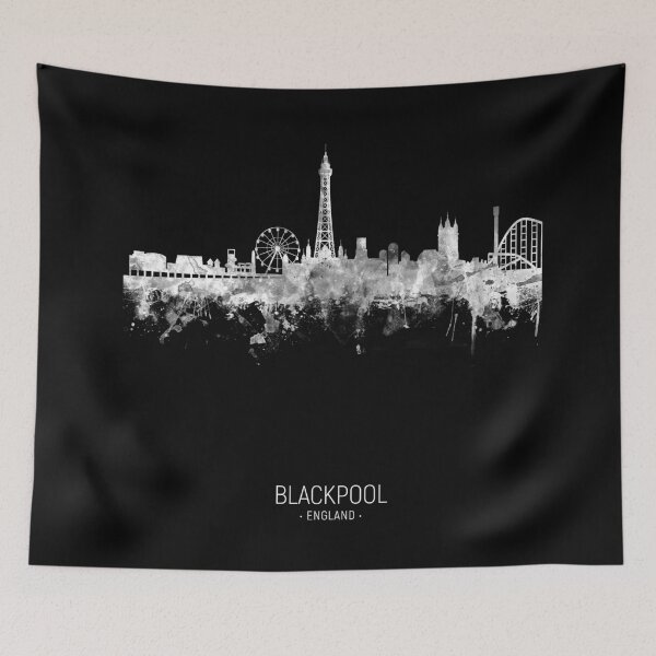 Item preview, Blackpool England Skyline designed and sold by ArtPrints.