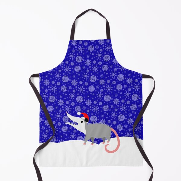 Item preview, Christmas Opossum Snow Scene designed and sold by dysperdis.