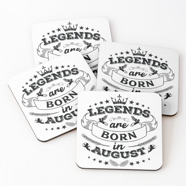 Item preview, Legends are born in August designed and sold by Beefytee.