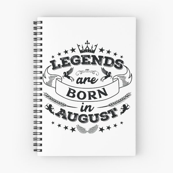 Item preview, Legends are born in August designed and sold by Beefytee.