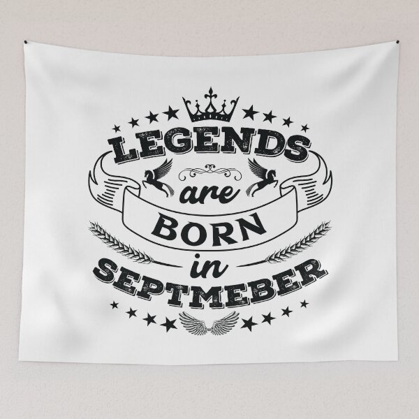 Item preview, Legends are born in September designed and sold by Beefytee.