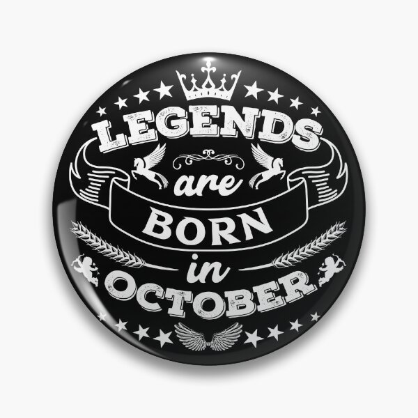 Item preview, Legends are born in October designed and sold by Beefytee.