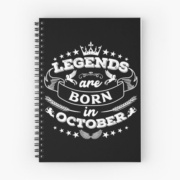 Item preview, Legends are born in October designed and sold by Beefytee.
