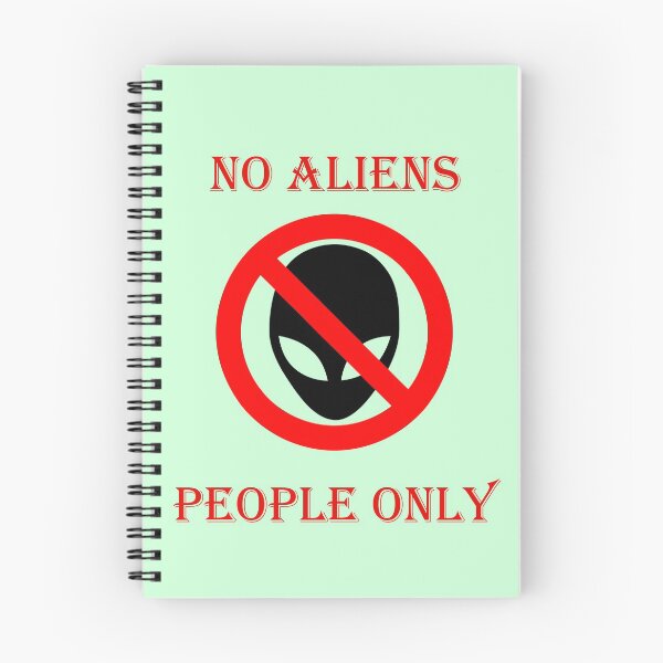 Item preview, No aliens, humans only designed and sold by helenkaiy.