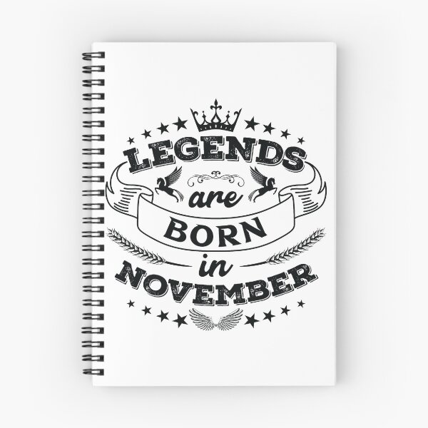 Item preview, Legends are born in November designed and sold by Beefytee.