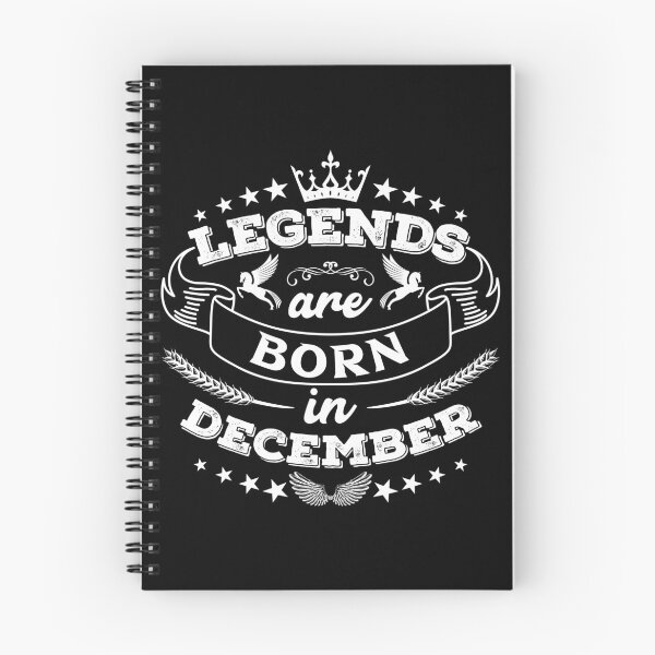 Item preview, Legends are born in December designed and sold by Beefytee.