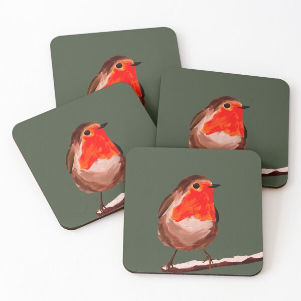 Item preview, Blank robin card designed and sold by Backstreet Lobotomy.