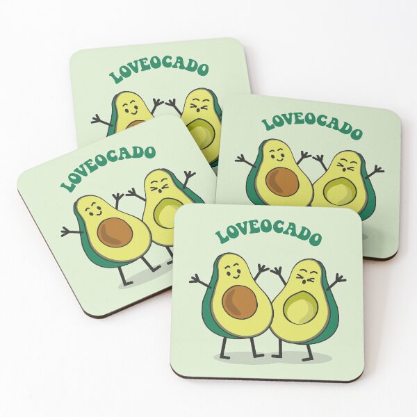 Item preview, LOVEocado - funny avocado designed and sold by OffbeetShirts.
