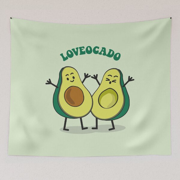 Item preview, LOVEocado - funny avocado designed and sold by OffbeetShirts.