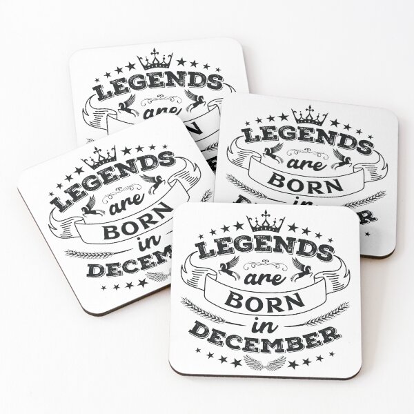 Item preview, Legends are born in December designed and sold by Beefytee.