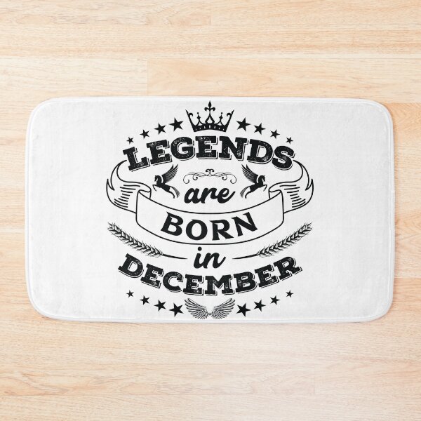 Item preview, Legends are born in December designed and sold by Beefytee.