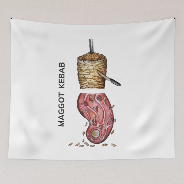Item preview, MAGGOT KEBAB by FrankenDuo designed and sold by FrankenDuo.