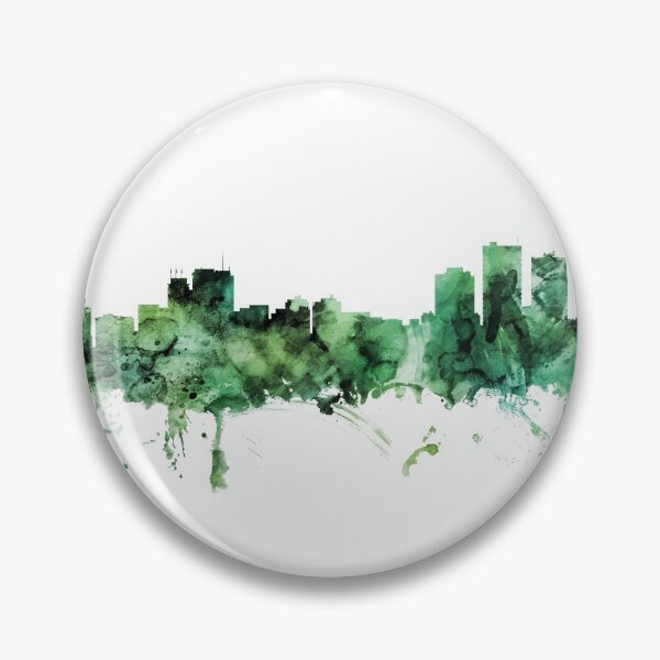 Item preview, Anchorage Alaska Skyline designed and sold by ArtPrints.