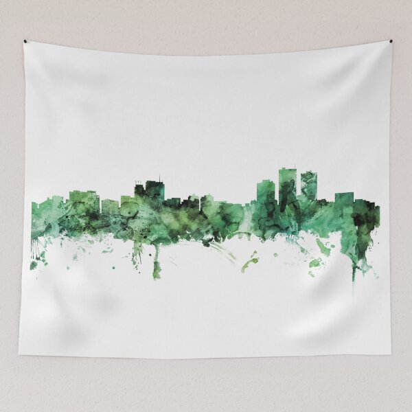 Item preview, Anchorage Alaska Skyline designed and sold by ArtPrints.