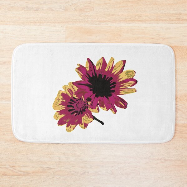 Item preview, Daisy Flowers Pop Art - pink & yellow designed and sold by Trixiloo.
