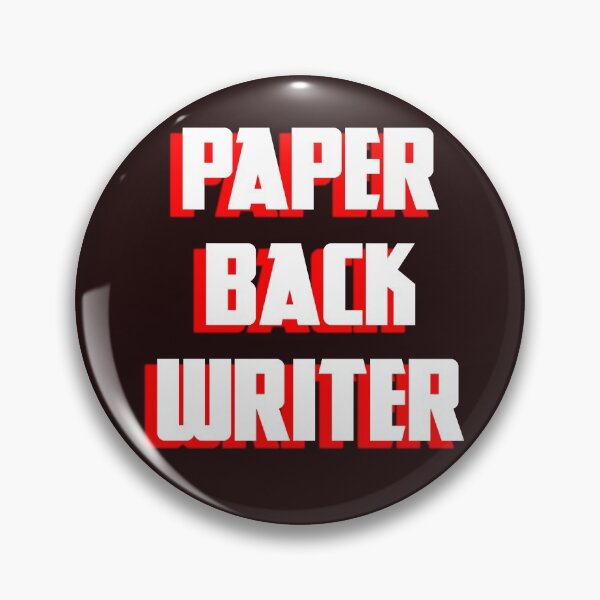 Item preview, Paperback Writer designed and sold by QuotesDogma.