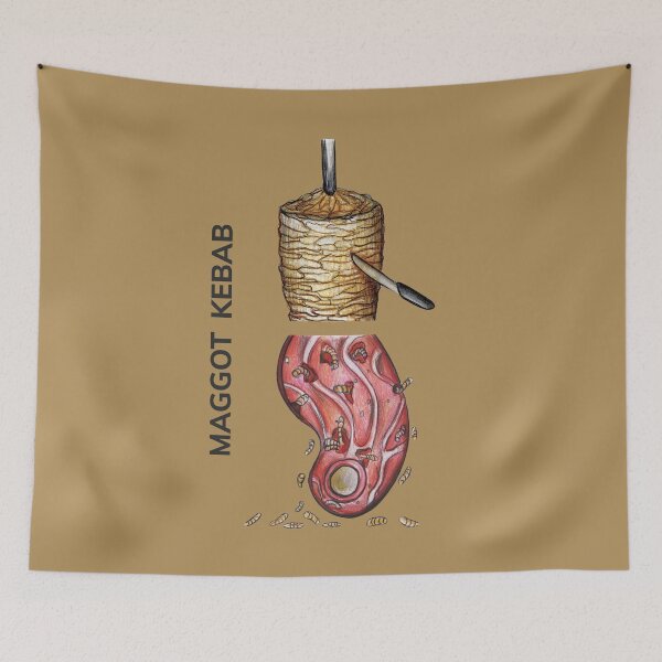 Item preview, MAGGOT KEBAB by FrankenDuo muddy oak designed and sold by FrankenDuo.